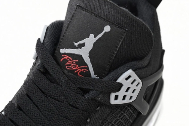MaikeSneakers Black 4 Jordan DH7138-006 Canvas Air 0712